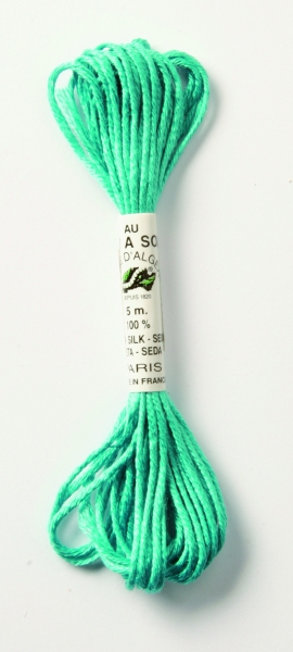 Soie D'Alger 204 Paon silk embroidery thread - Maydel